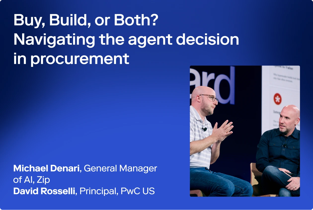 Buy, Build, or Both? Navigating the agent decision in procurement