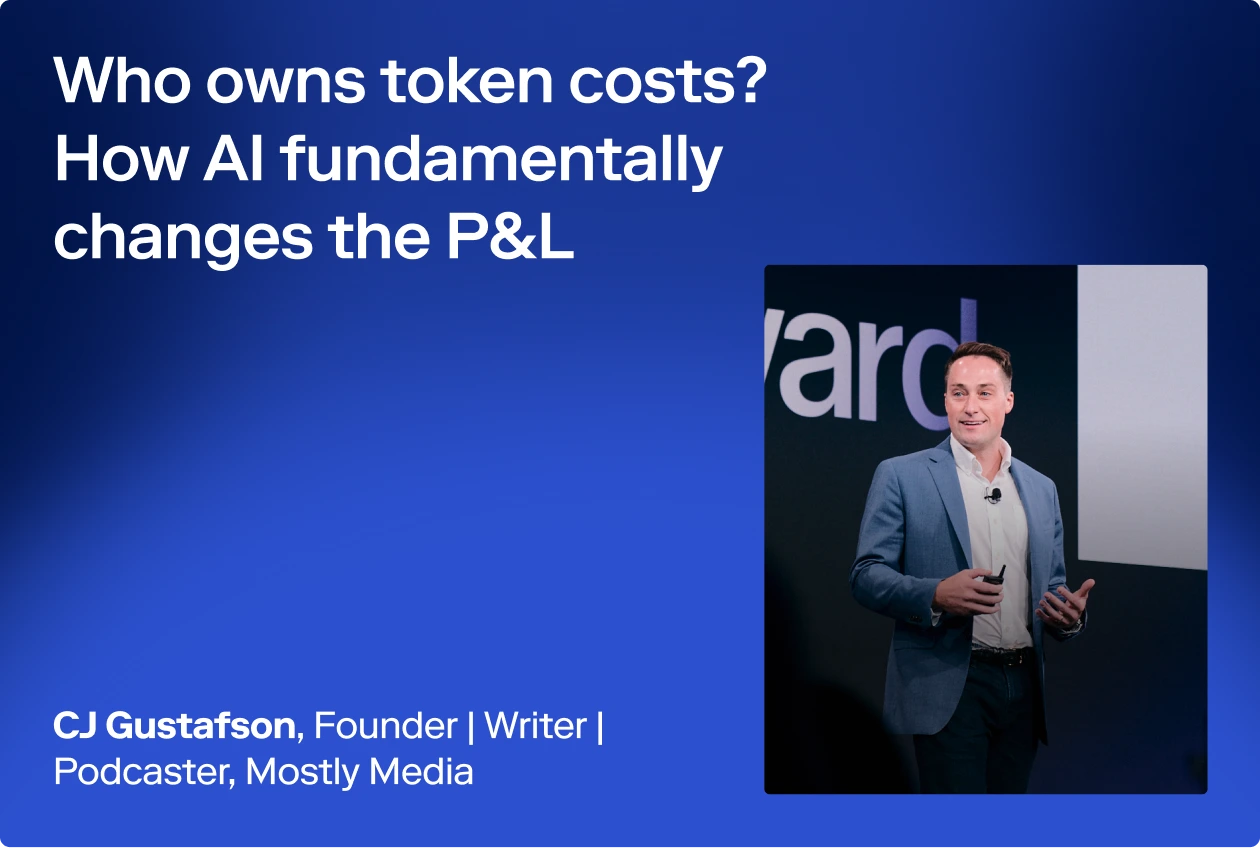 Who owns token costs? How AI fundamentally changes the P&L