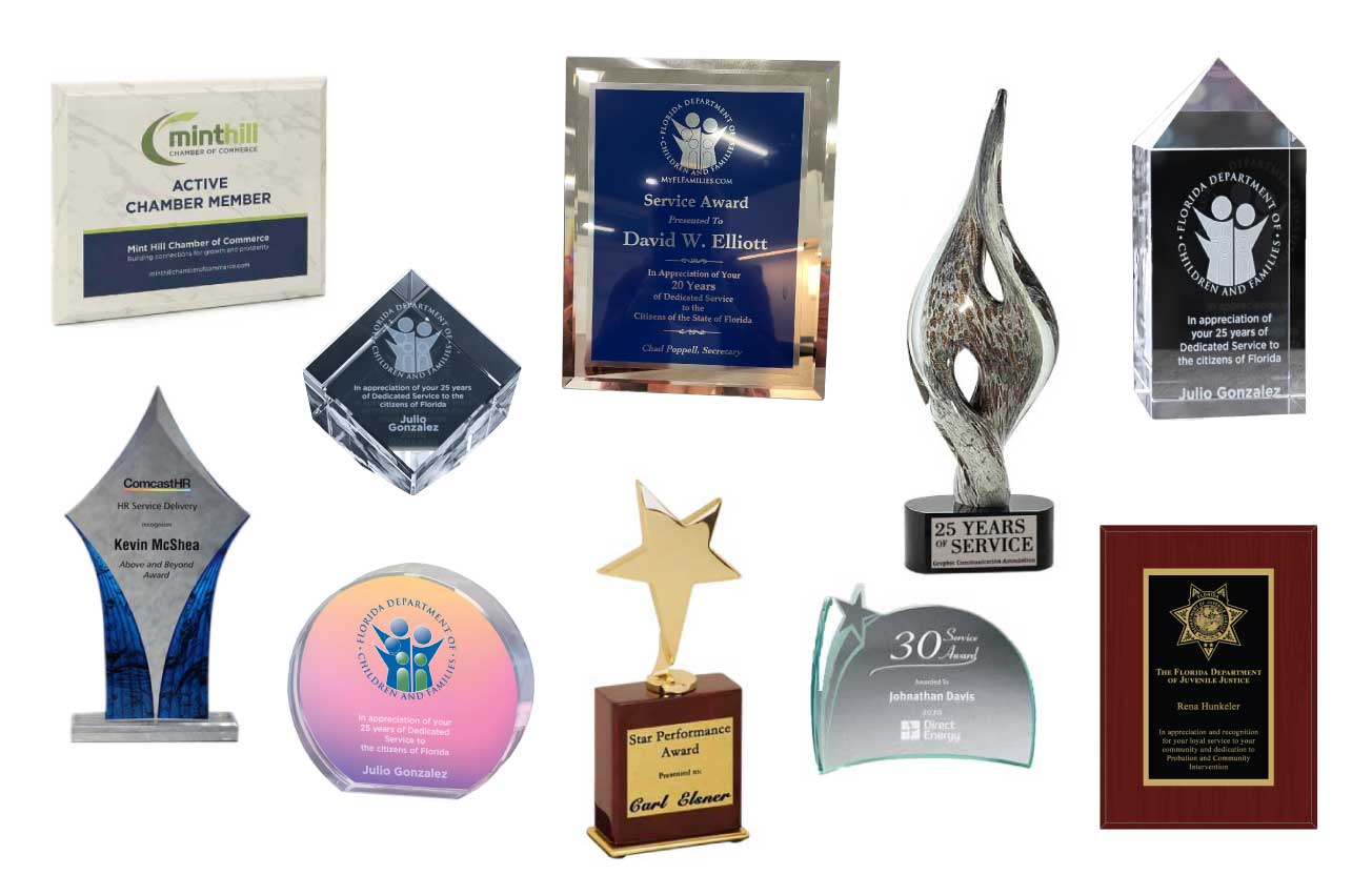Assorted award options