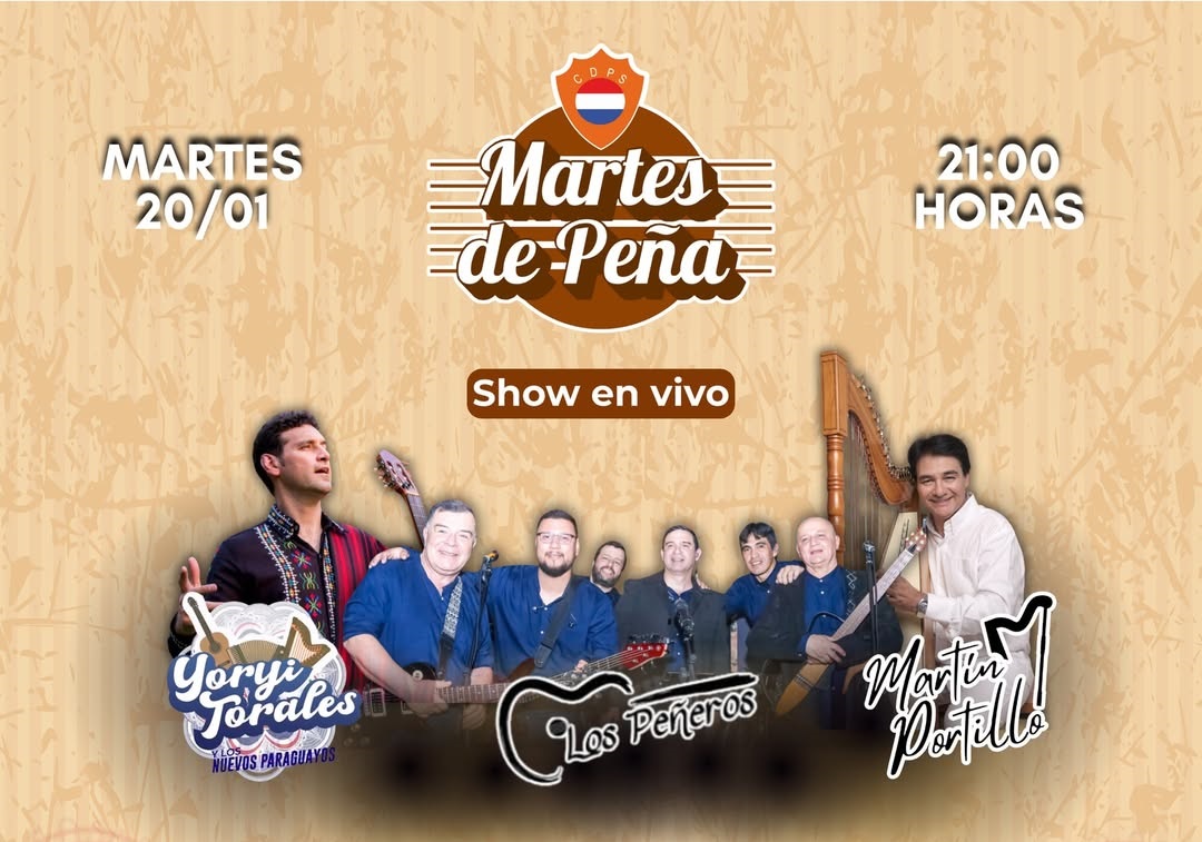 Segundo Martes de Peña – Club Sajonia