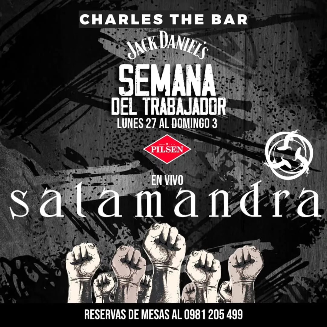 Salamandra en Vivo – Semana del Trabajador