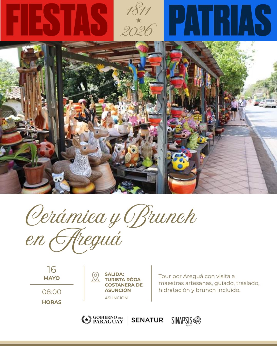 Cerámica y Brunch en Areguá