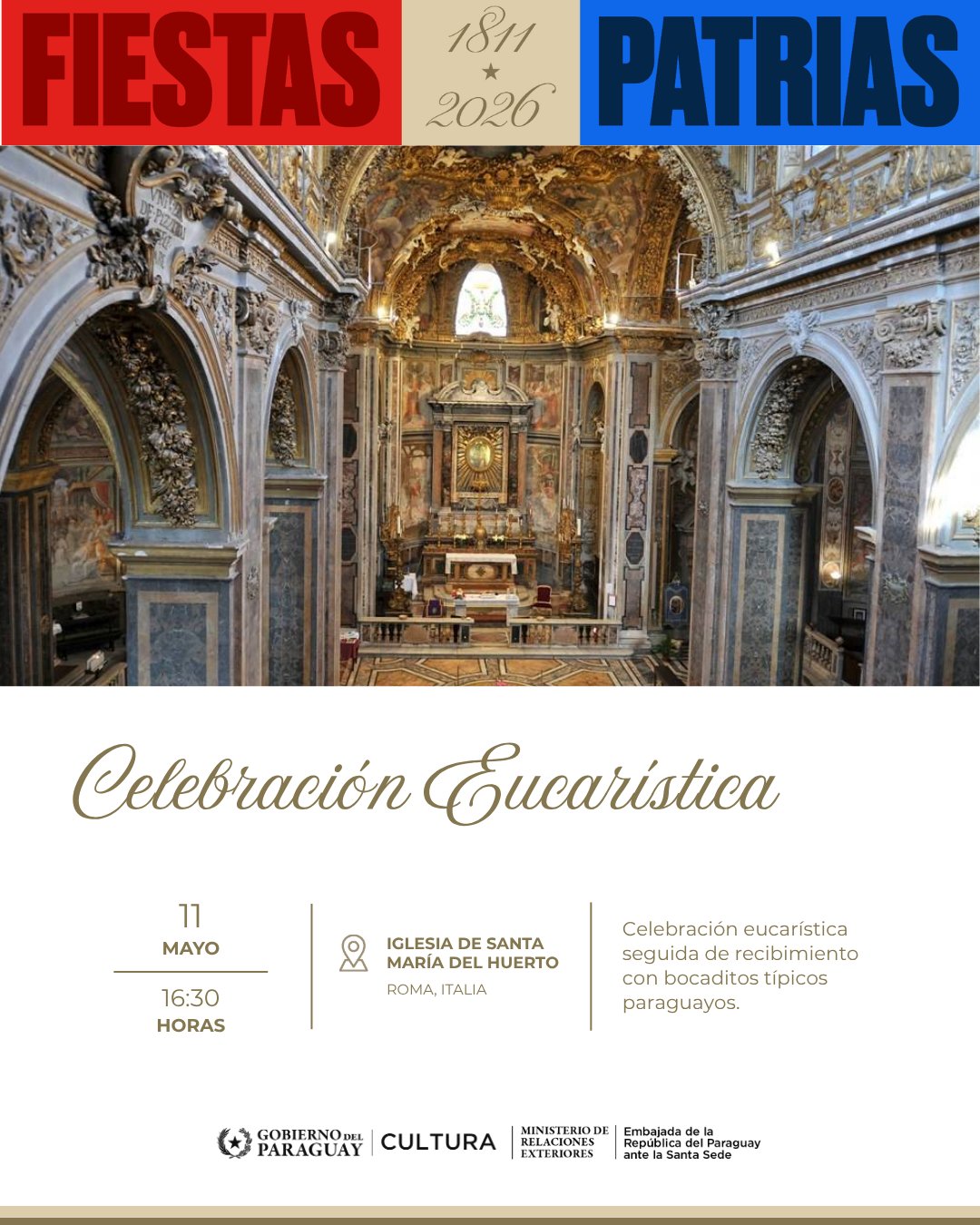 Celebración Eucarística – Roma