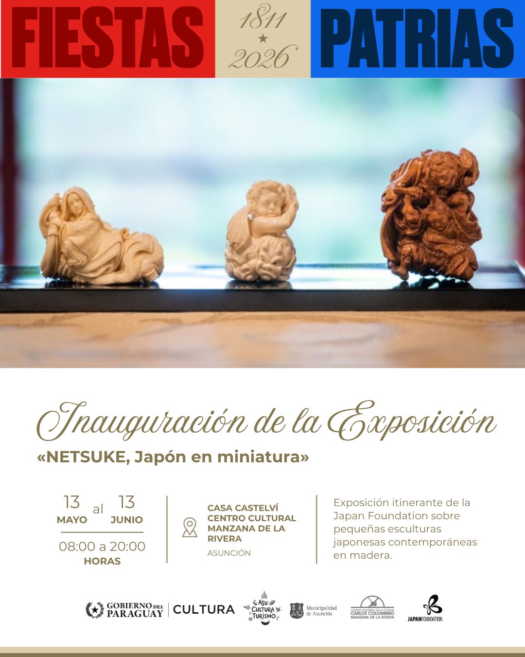 Inauguración de la Exposición "NETSUKE, Japón en miniatura"