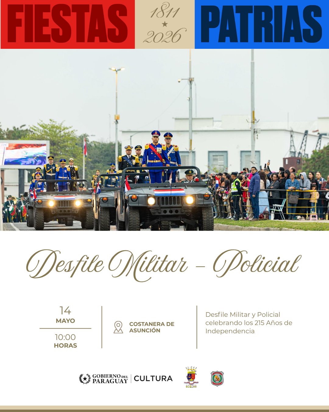 Gran Desfile Cívico, Estudiantil, Policial y Militar