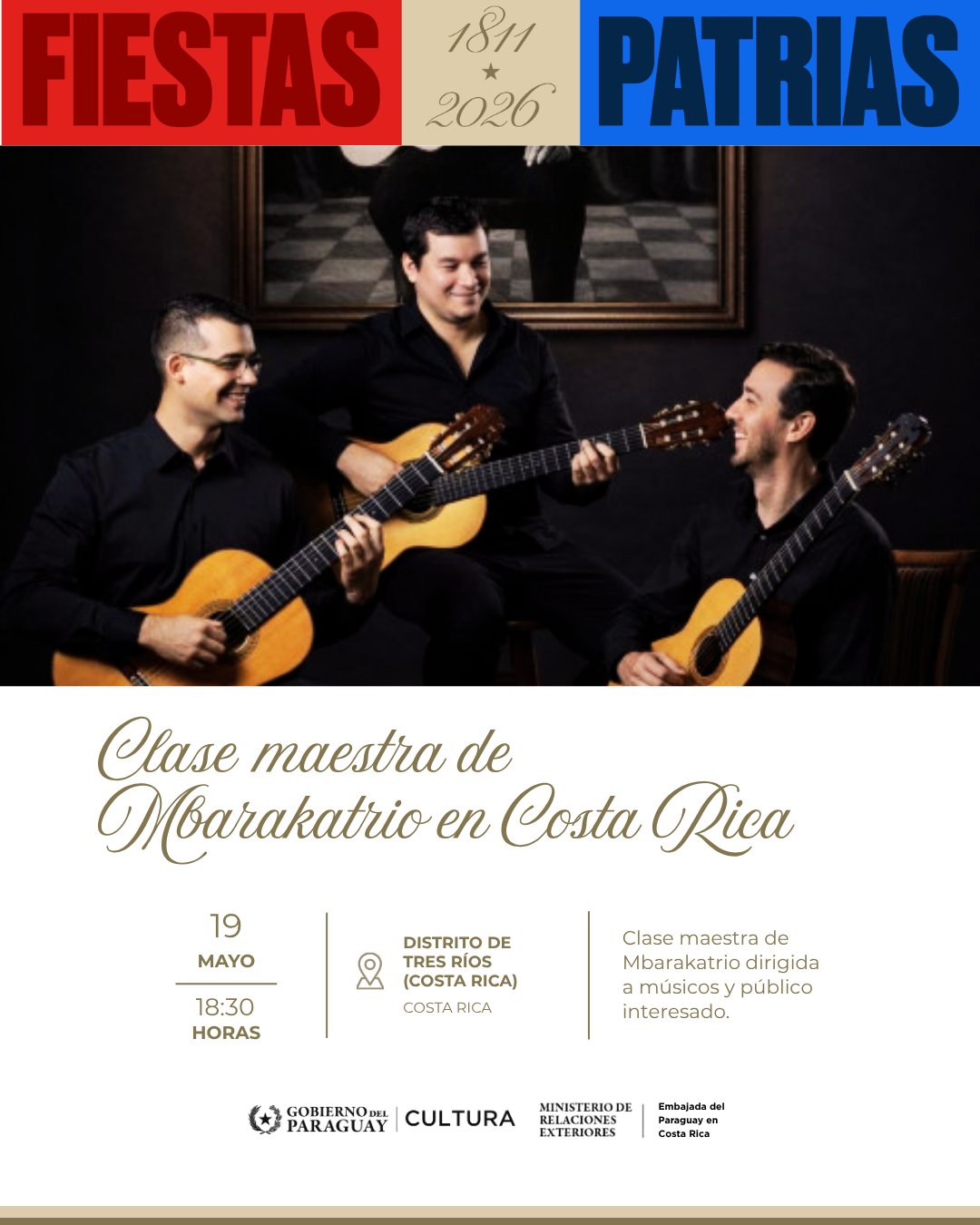Clase maestra de Mbarakatrio en Costa Rica