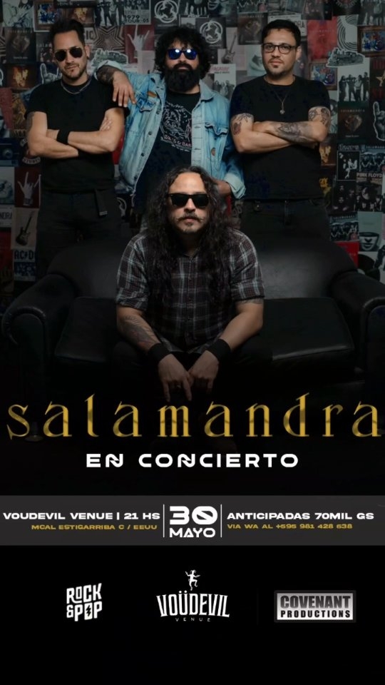 Salamandra en Concierto — 30 Mejores Canciones