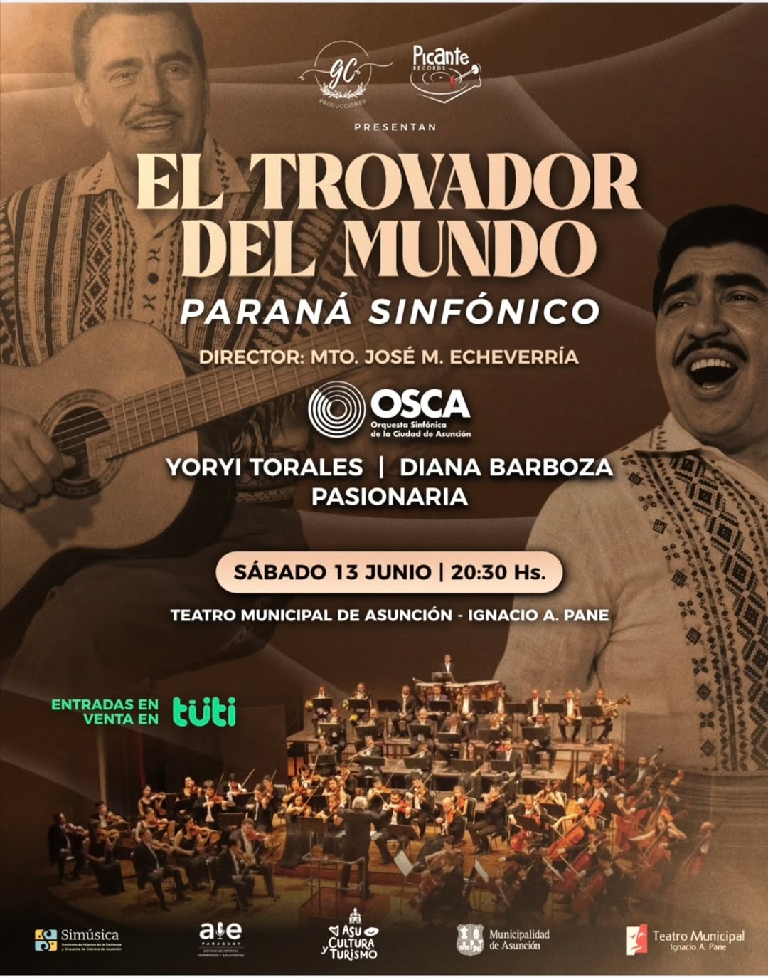 El Trovador del Mundo — Paraná Sinfónico