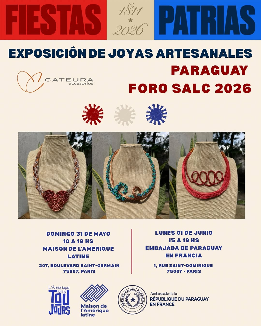Cateura Accesorios en el Foro SALC 2026 — París