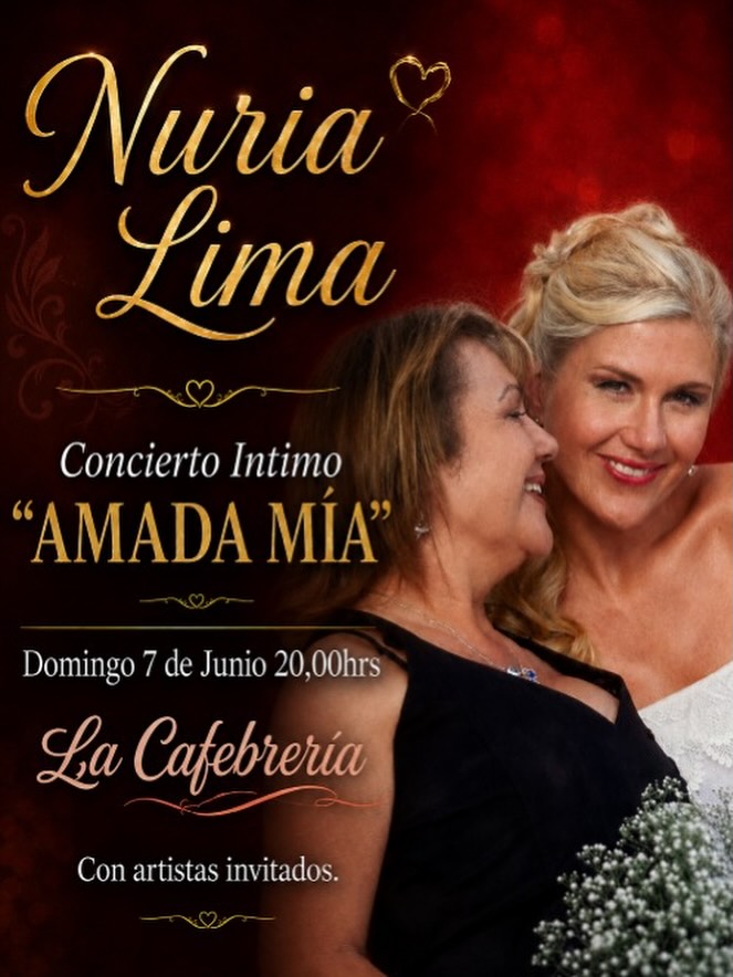 Nuria Lima — Concierto Intimo Amada Mia