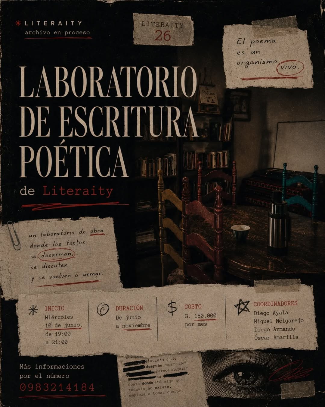 Laboratorio de Escritura Poetica — Literaity 2026