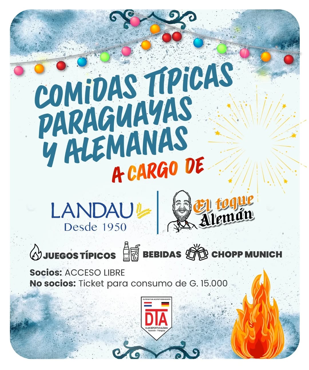 TúPicAS CoMiDAS PARAGUAYAS ALEMANAS 4 4 CArGo De LANDAU toque 4lemán Desde 1950