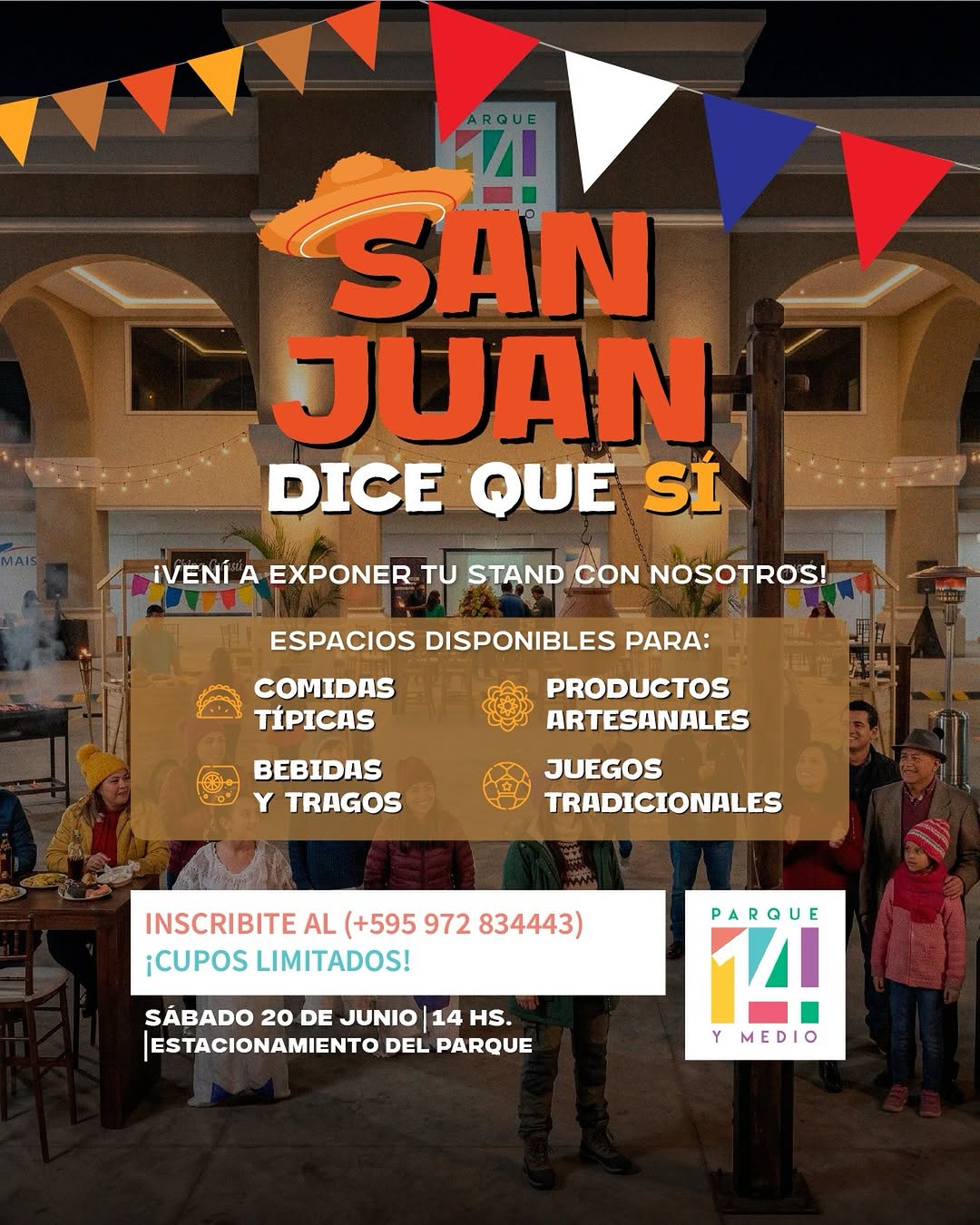 San Juan Dice que Sí — Parque 14 y Medio