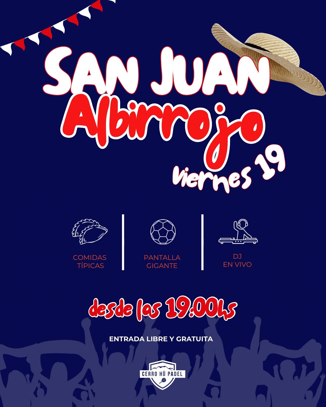 San Juan Albirrojo — Cerro Hú Padel