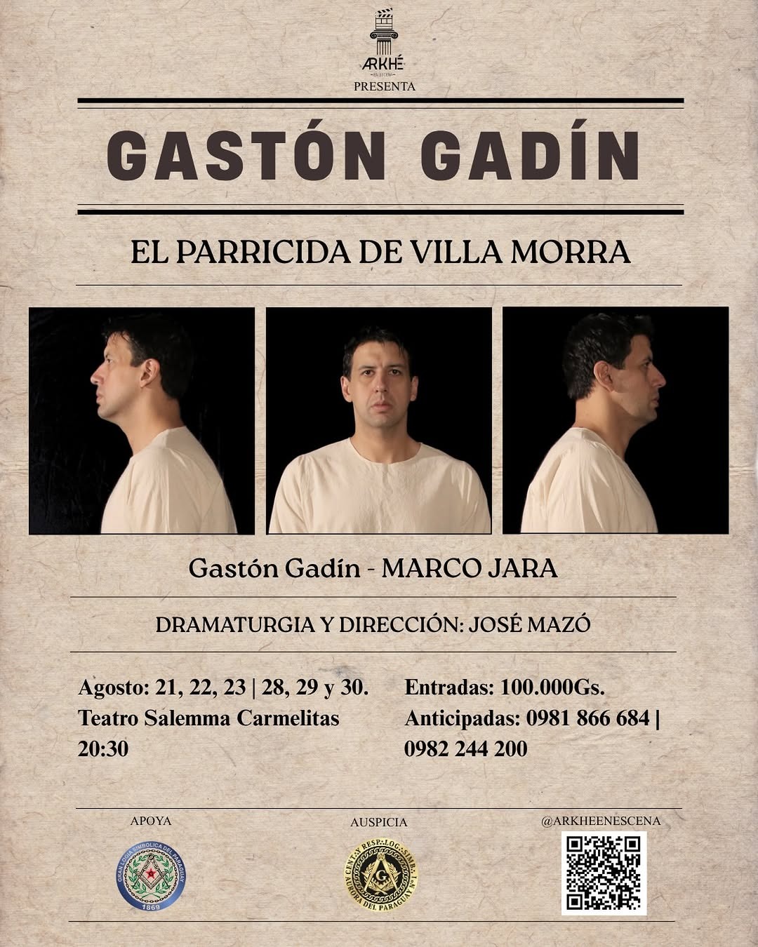 Gaston Gadin. El Parricida de Villa Morra