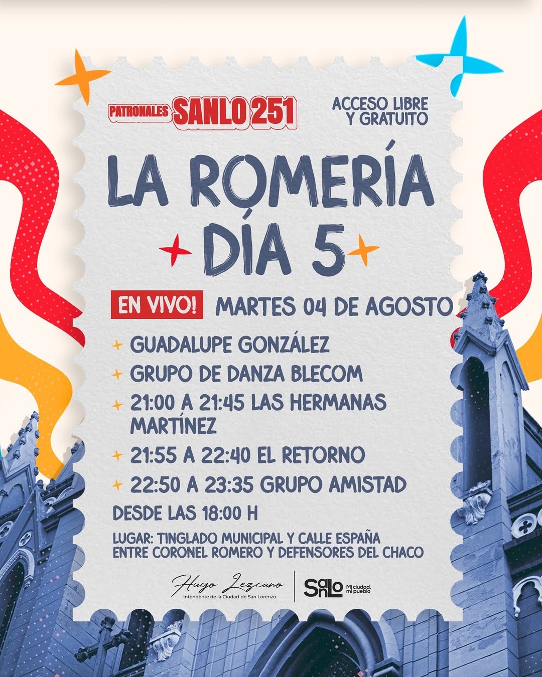 Noche de música y baile - Romería de San Lorenzo