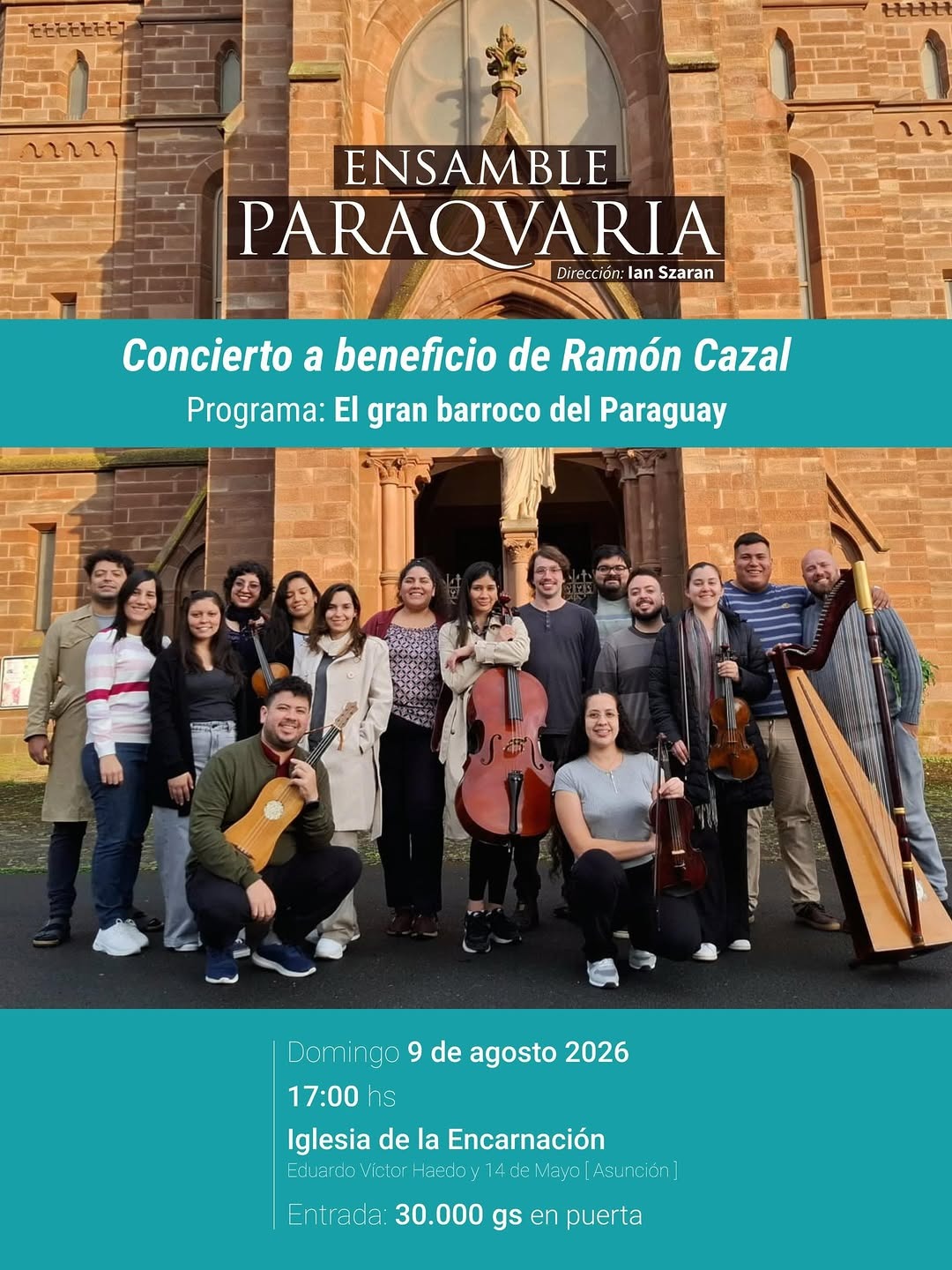 Concierto "El gran barroco del Paraguay" - Ensamble Paraqvaria