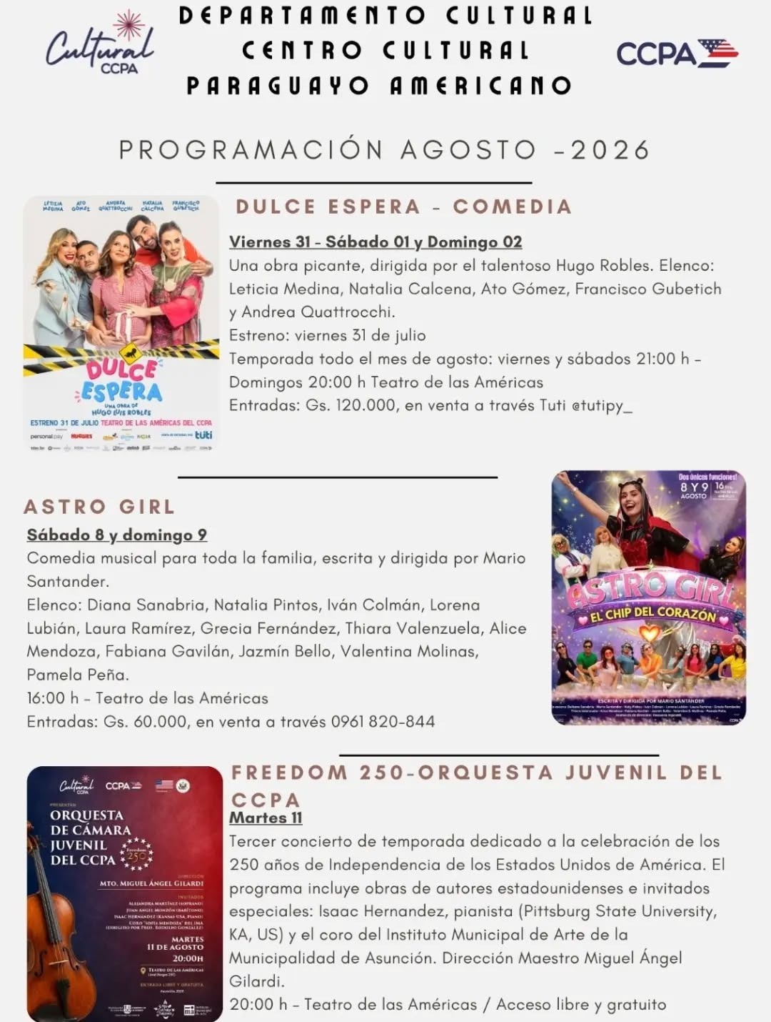 Dulce Espera - Temporada de comedia en el Teatro de las Américas
