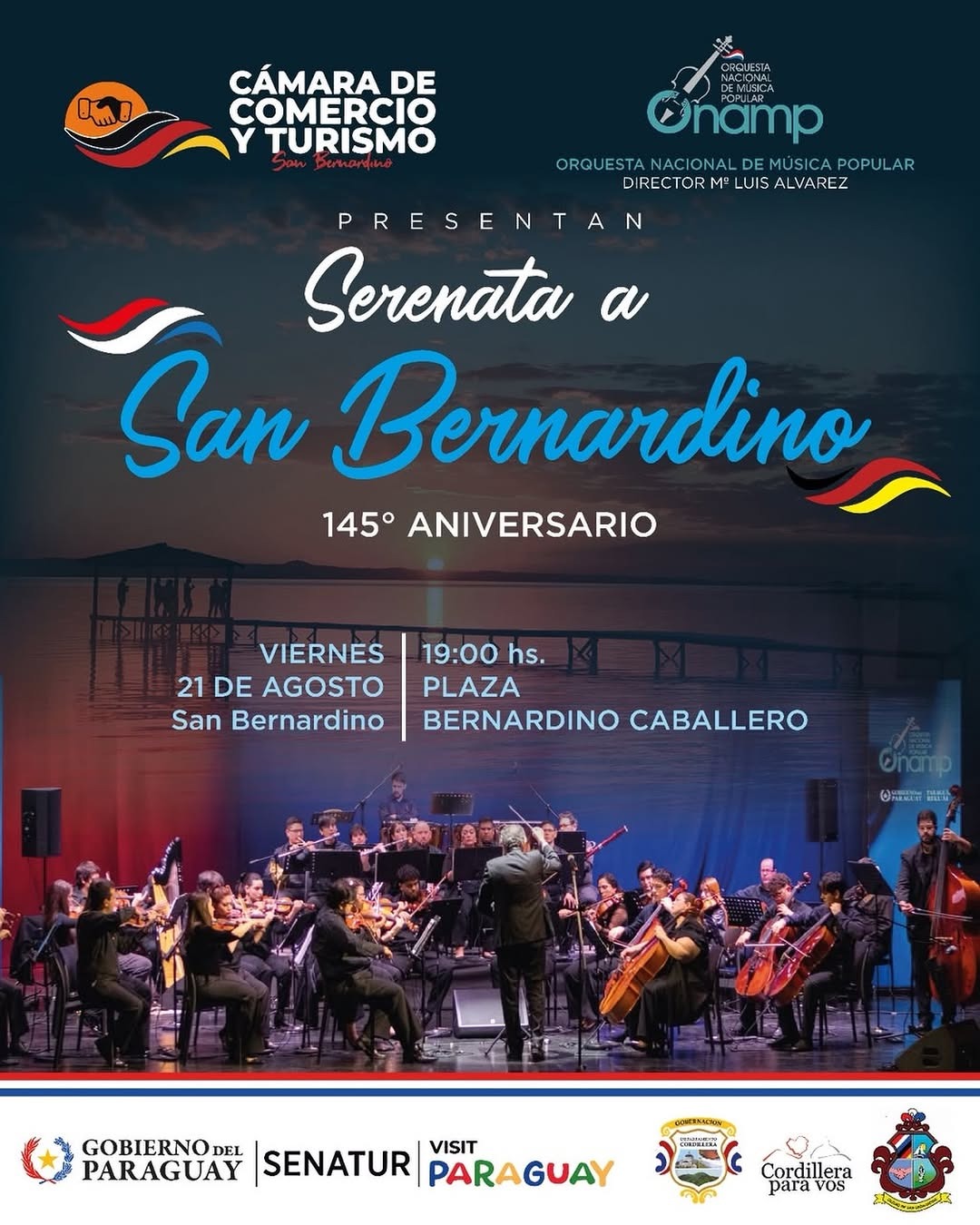 ONAMP en San Bernardino — 145 aniversario fundacional