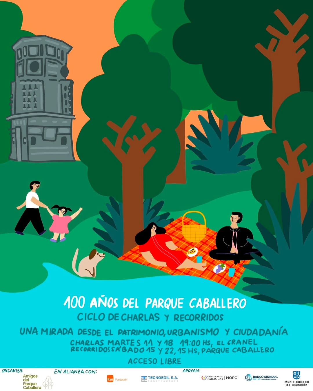 Ciclo de Charlas y Recorridos por los 100 anos del Parque Caballero