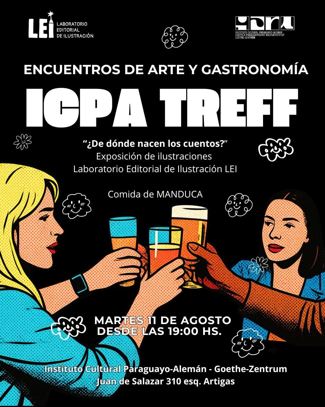 Encuentro de arte y gastronomía en el ICPA-GZ — El gran barroco del Paraguay