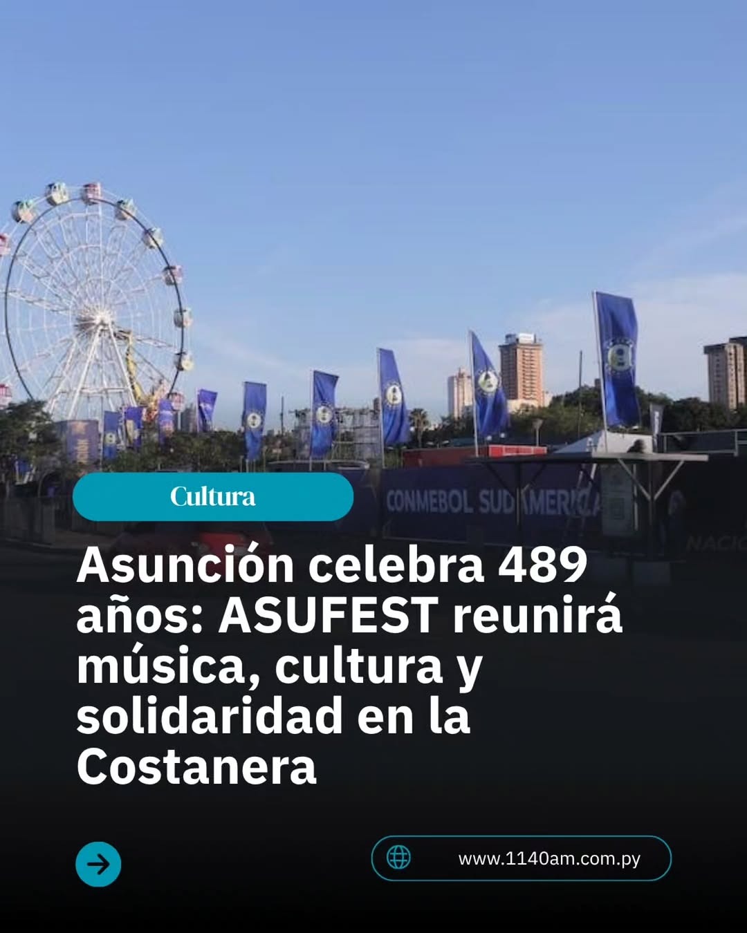 ASUFEST 489 — Aniversario de Asunción
