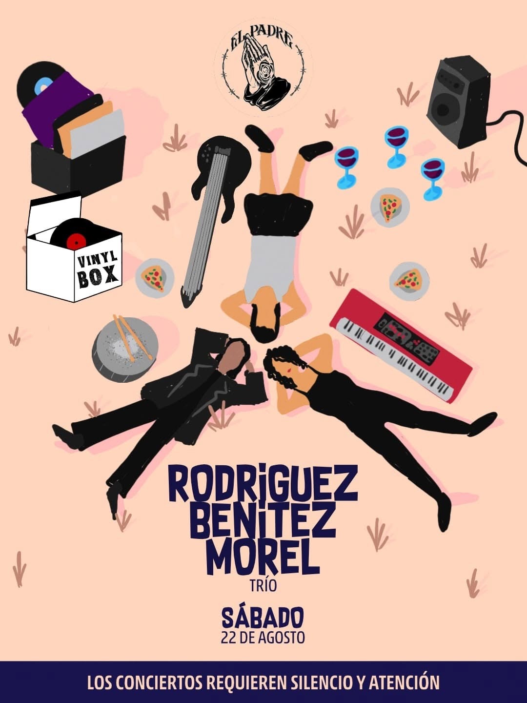 Rodríguez Benítez Morel Trío - Temporada de Conciertos en El Padre
