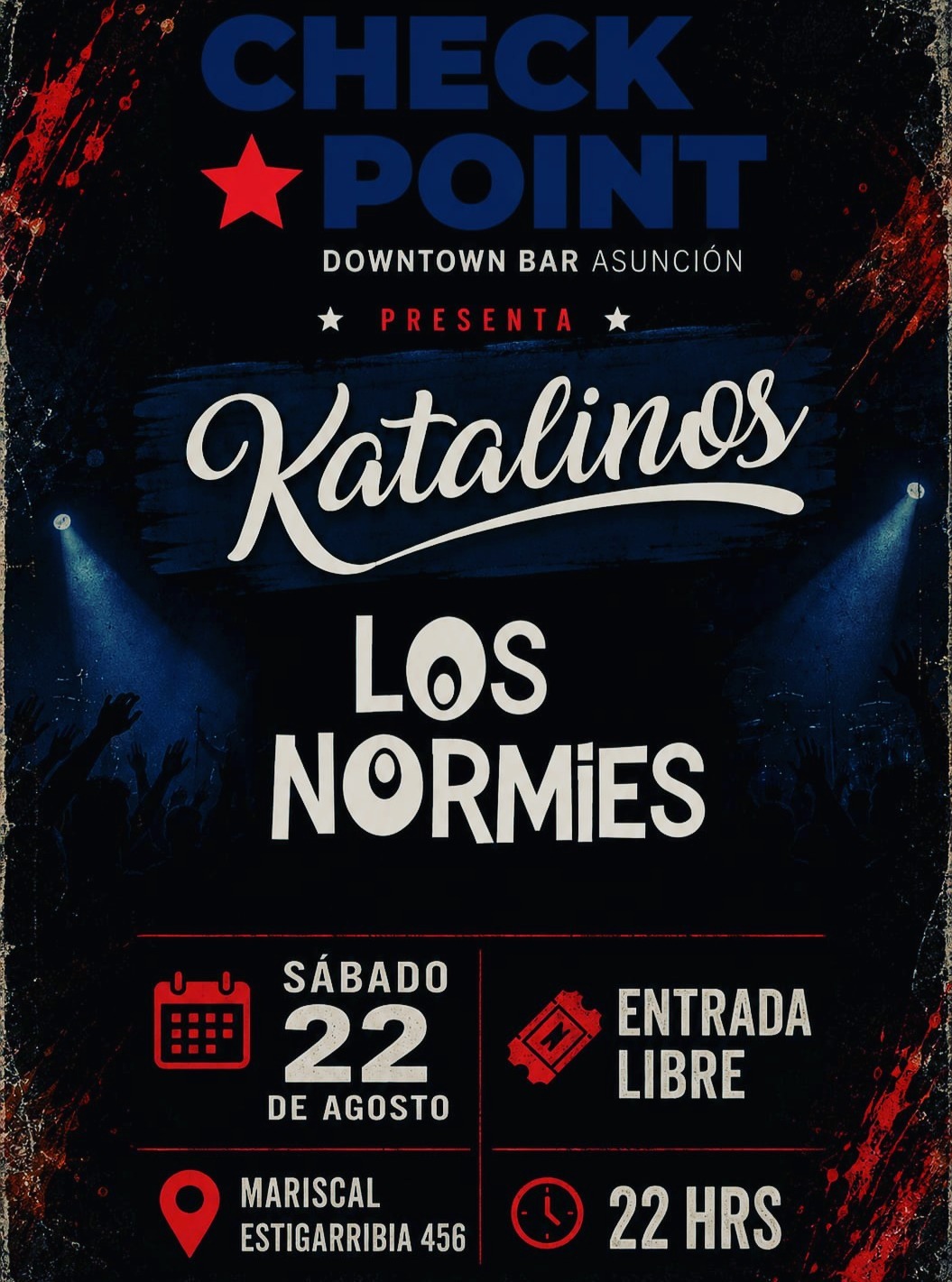 Los Normies en Checkpoint DBA