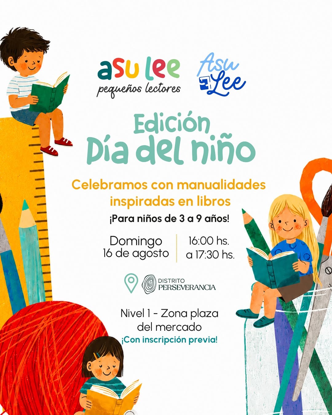 Asu Lee Pequeños Lectores – Edición Día del Niño