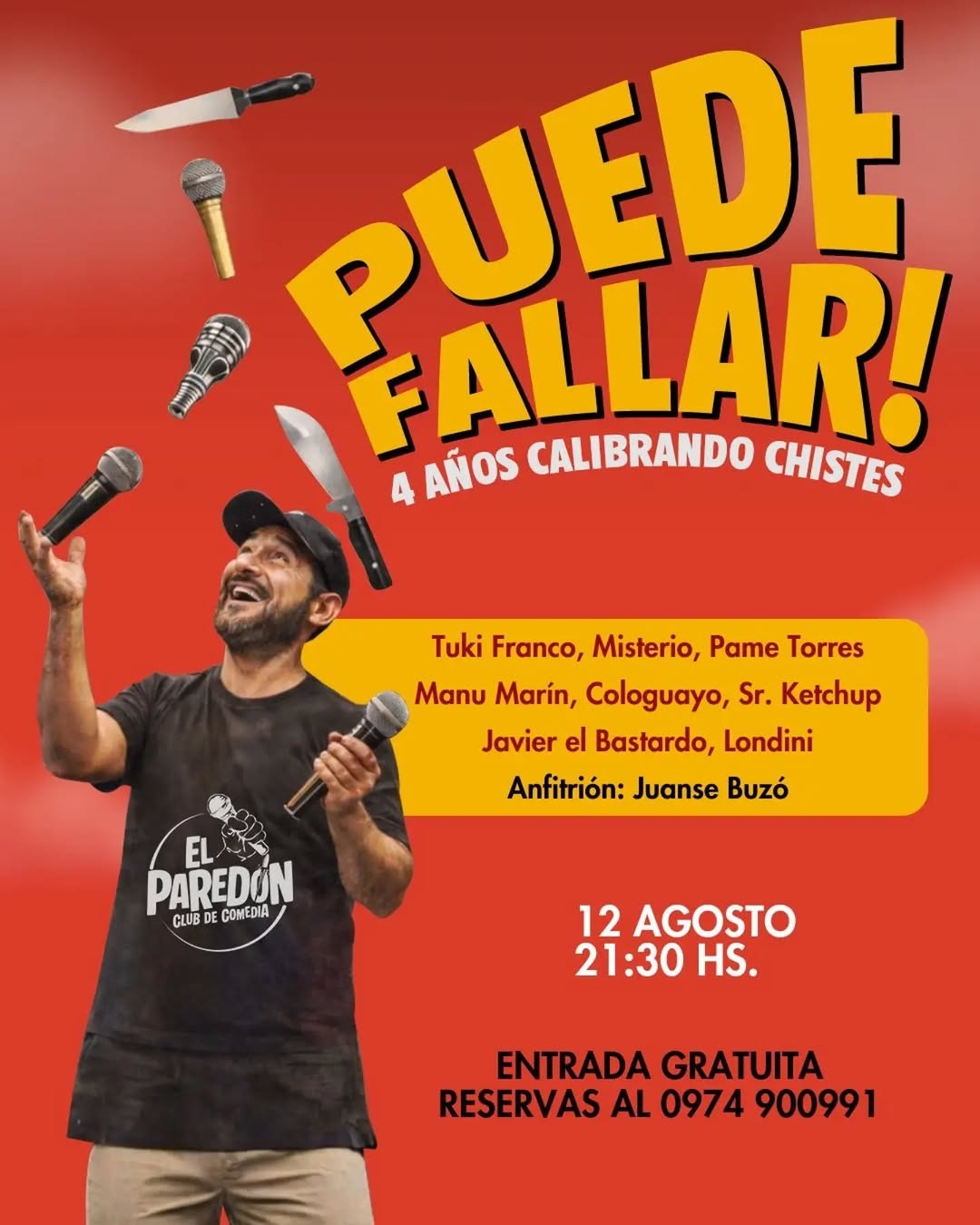 Stand Up en Paraguay — Ciclo de comedia en vivo
