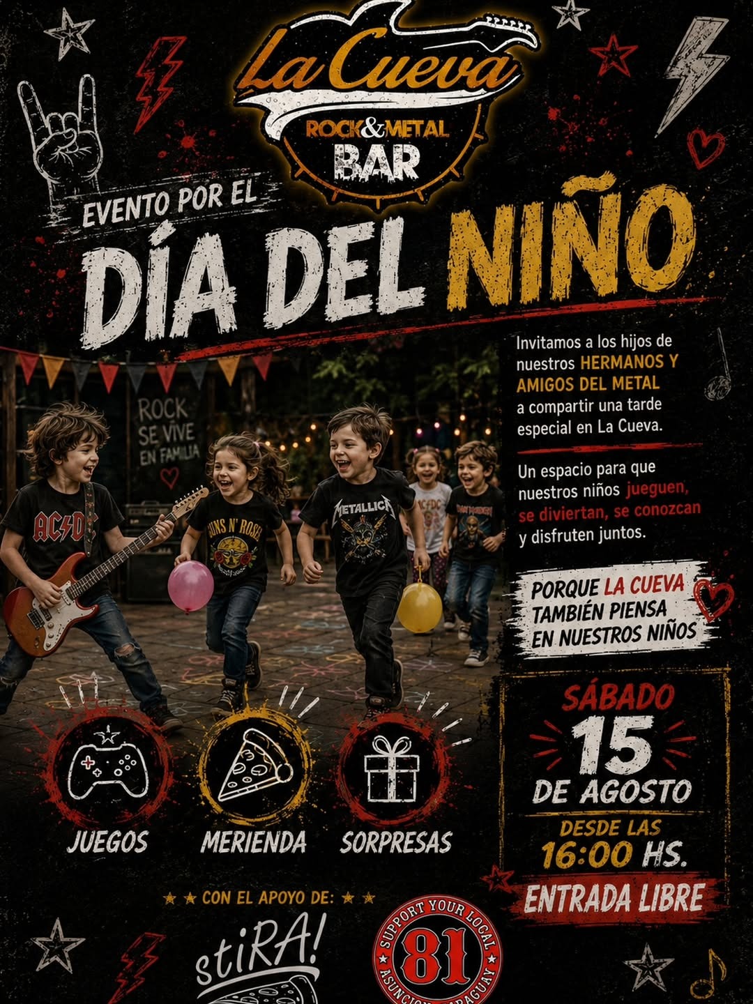 Día del Niño en La Cueva
