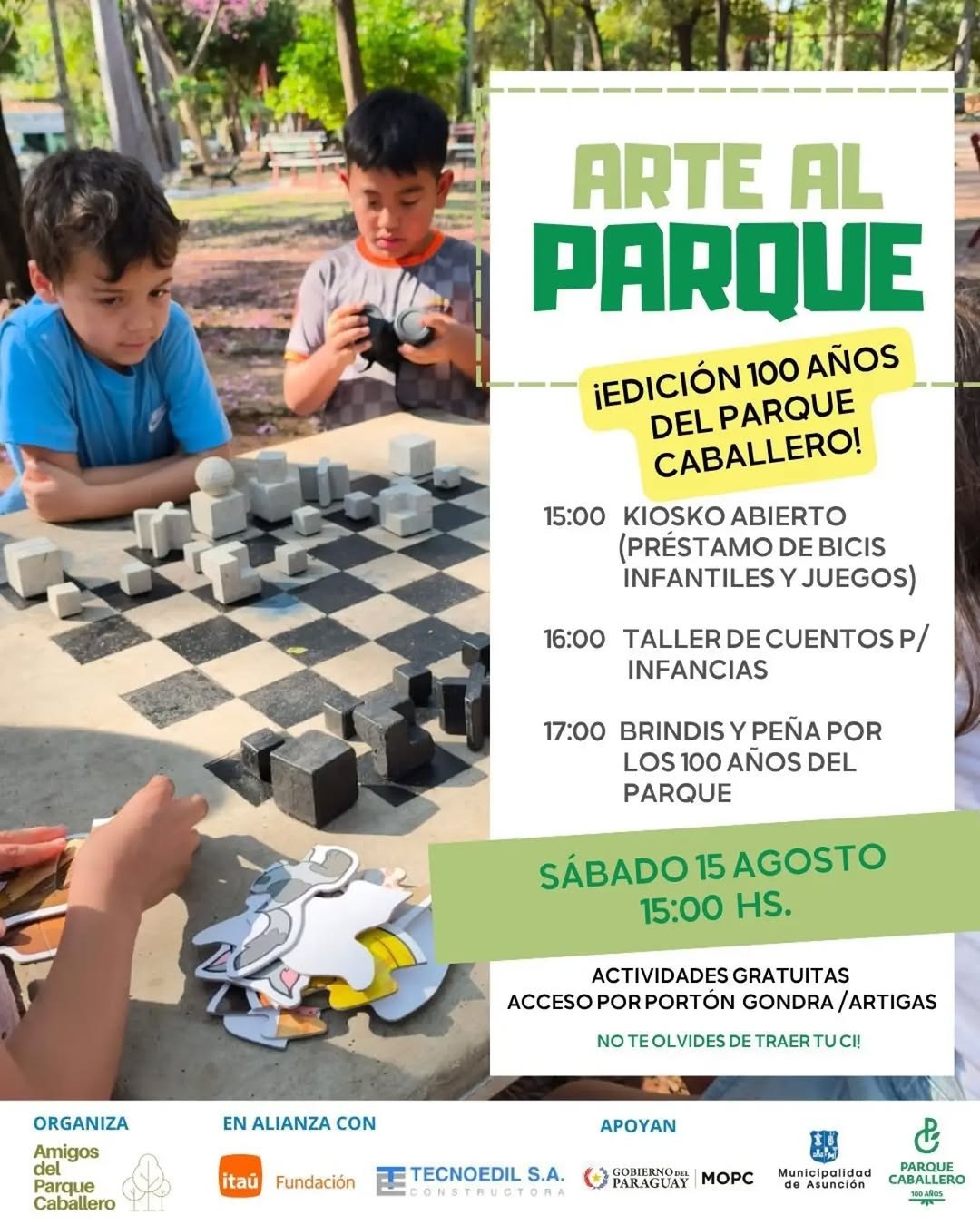 Arte al Parque - 100 años del Parque Caballero