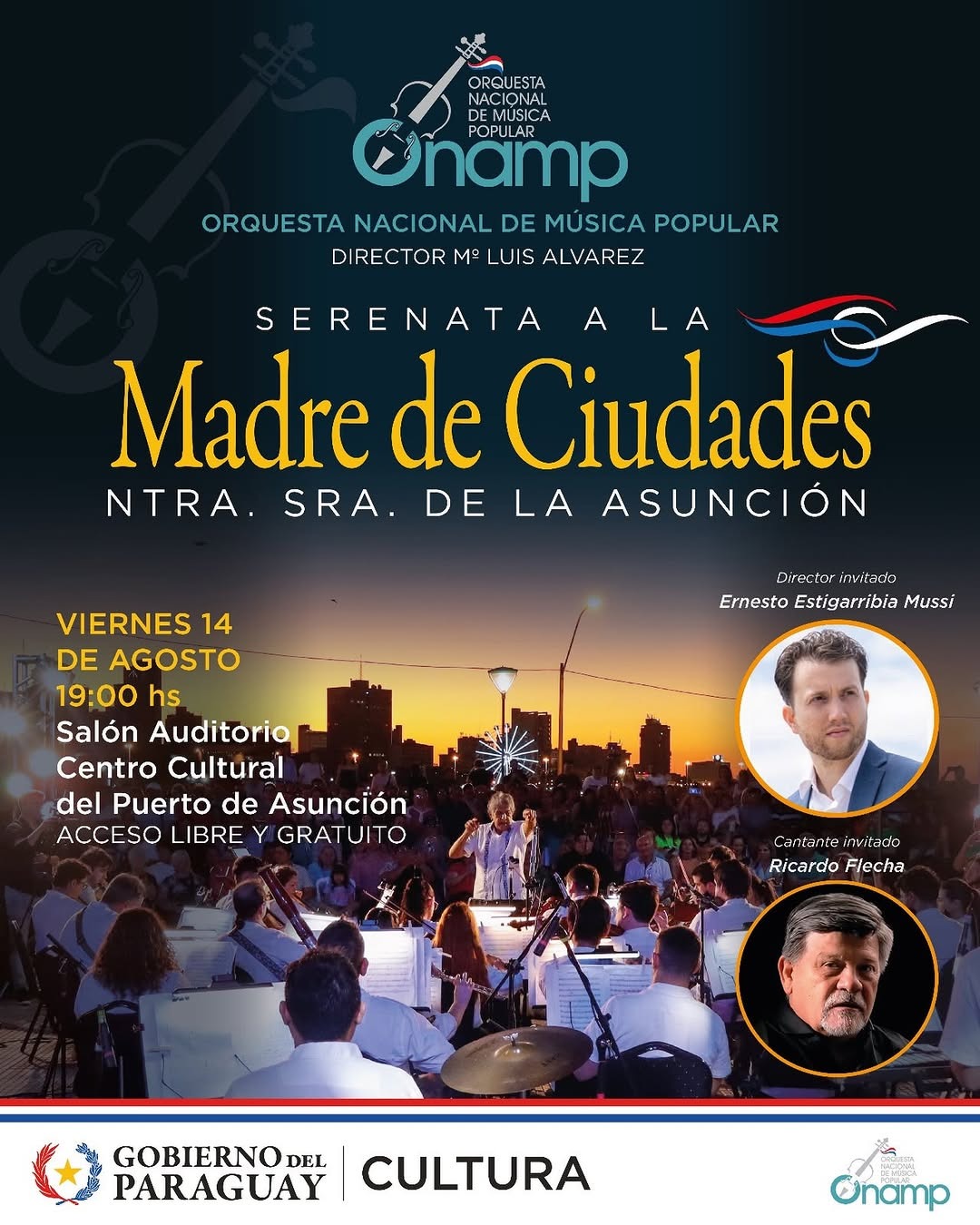 ONAMP - Concierto Serenata a Asunción