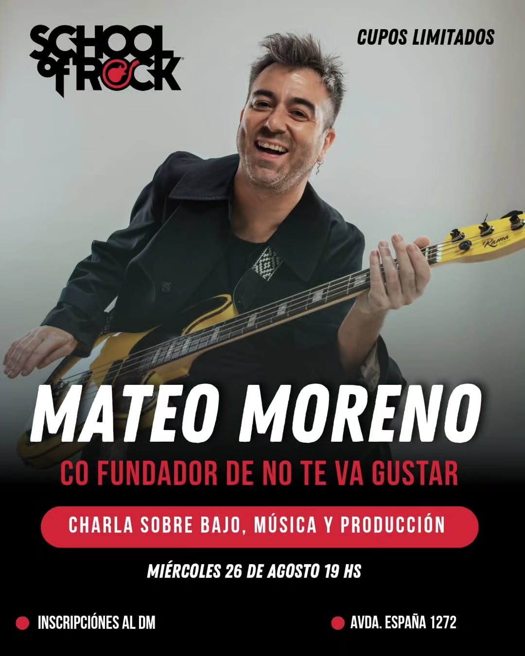 Masterclass de Mateo Moreno en Paraguay