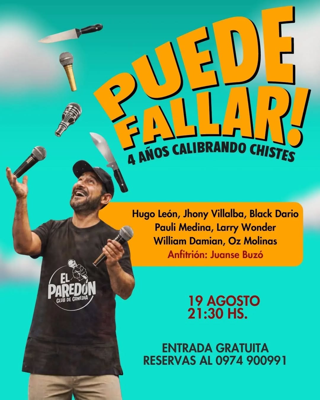 Puede Fallar - Stand Up en El Paredón Club