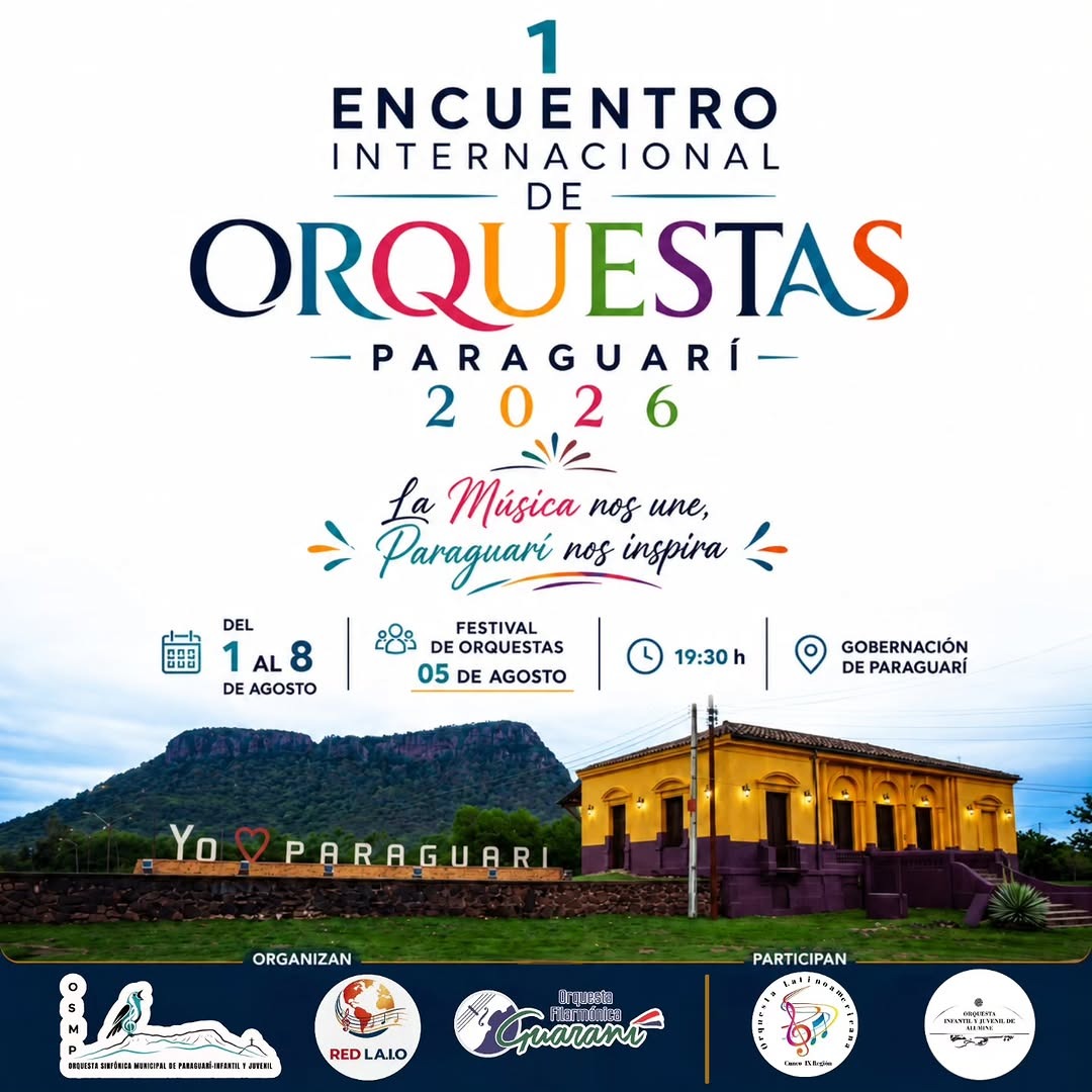 1.er Encuentro Internacional de Orquestas - Paraguari 2026