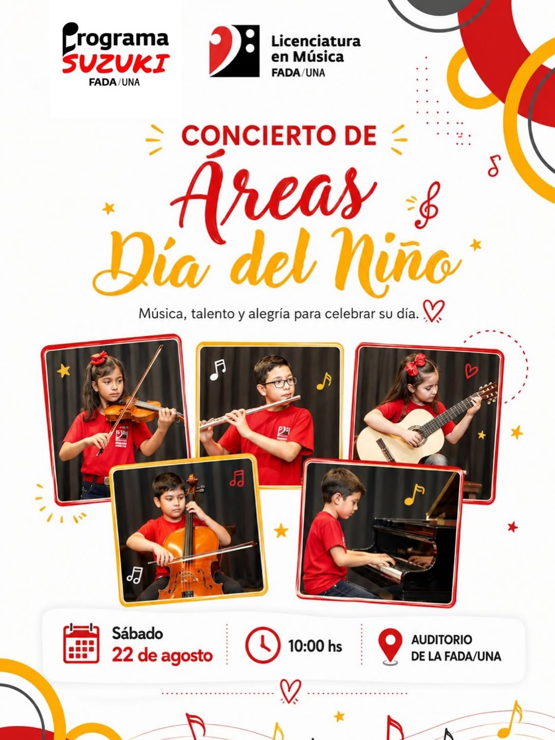 Concierto por el Día del Niño - Programa Suzuki FADA