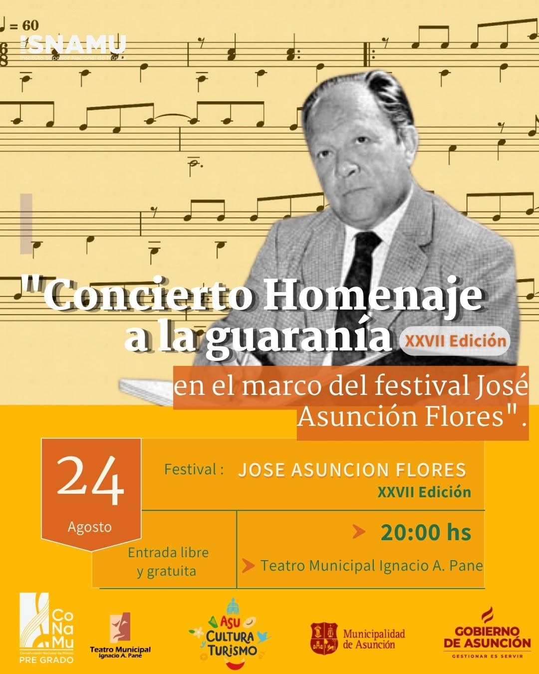 Concierto Homenaje a la Guarania XXVII Edición