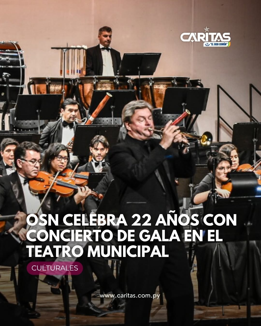 Concierto de gala por los 22 años de la OSN