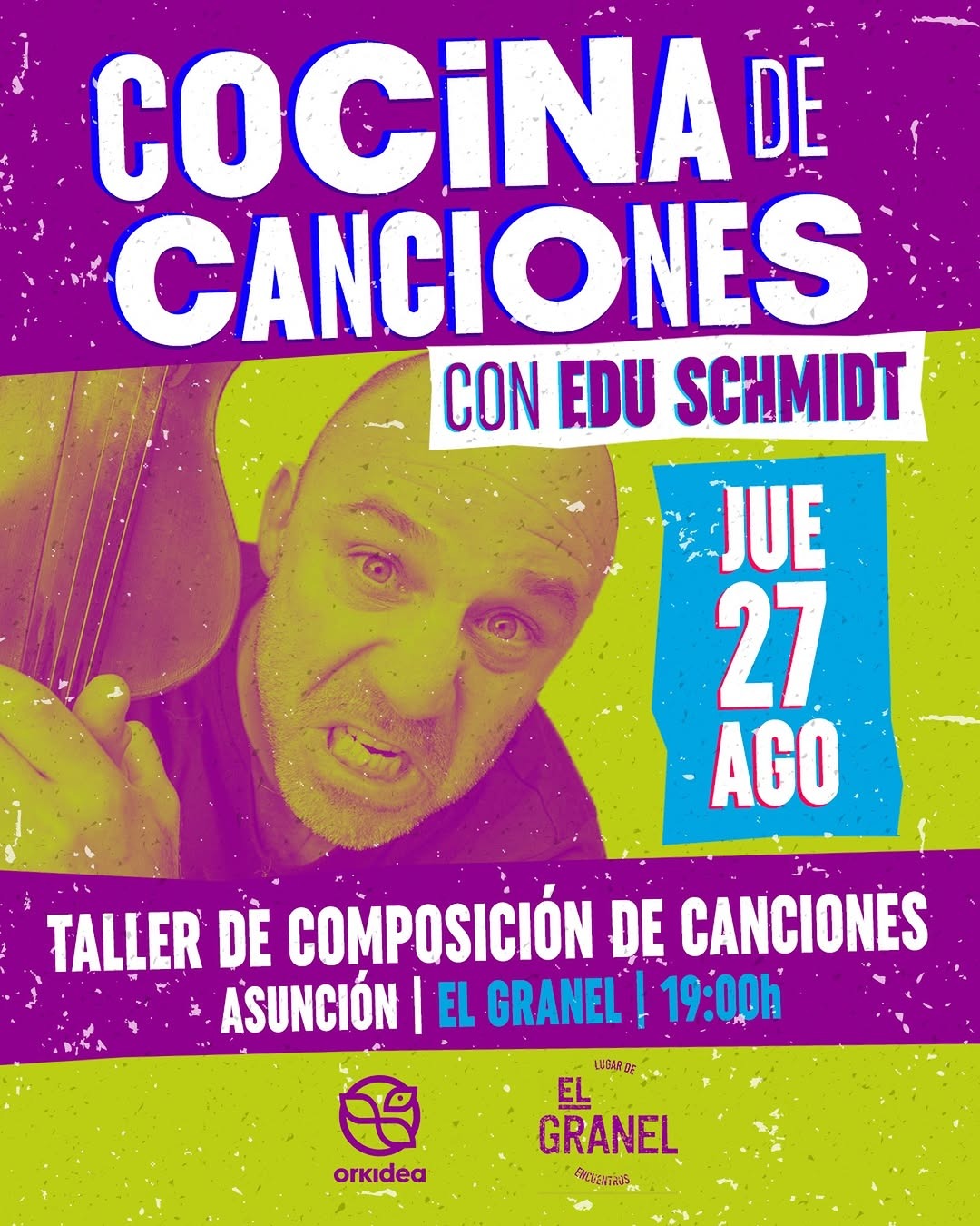 Taller de composición de canciones con Edu Schmidt