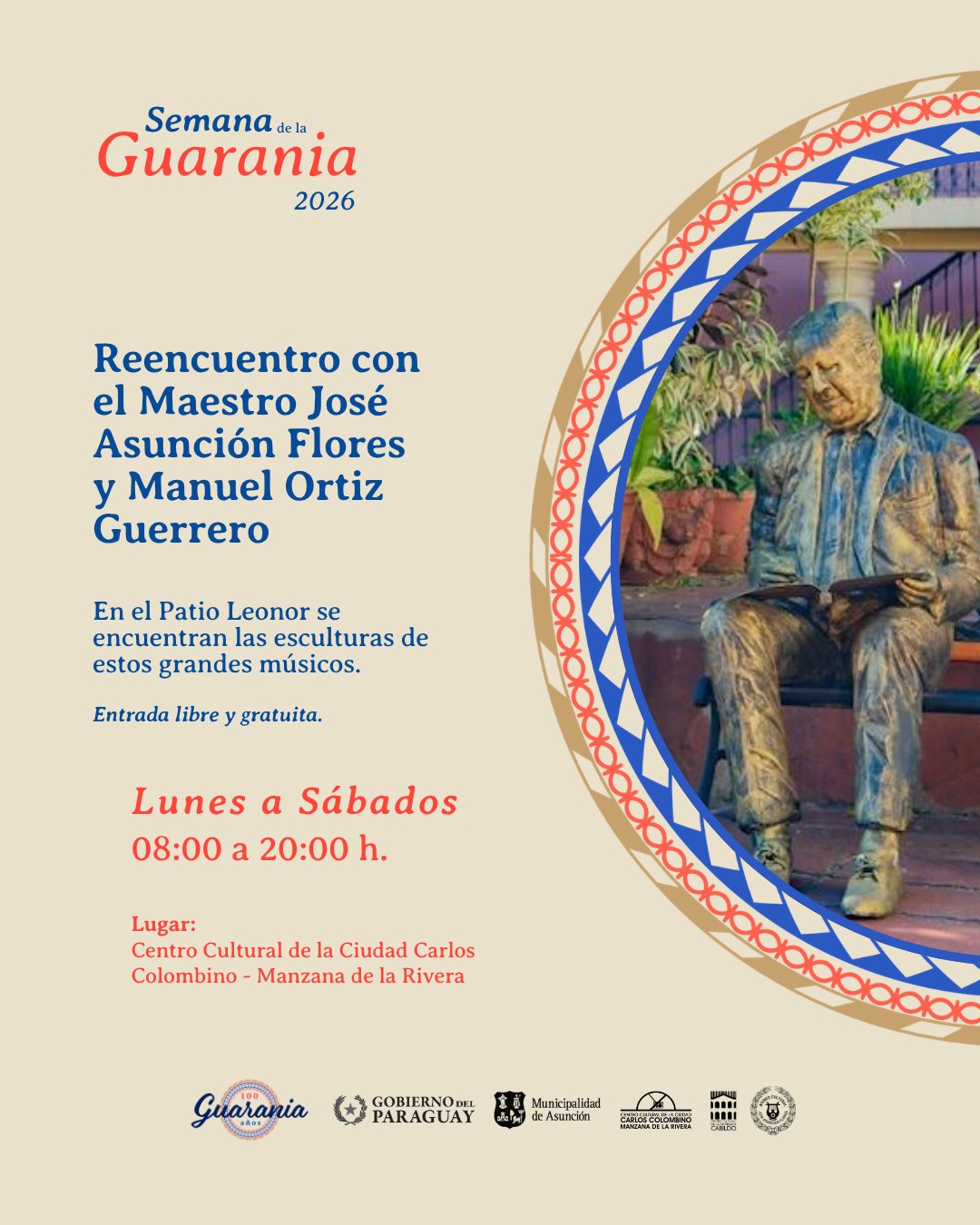 Reencuentro con el Maestro José Asunción Flores y Manuel Ortiz Guerrero