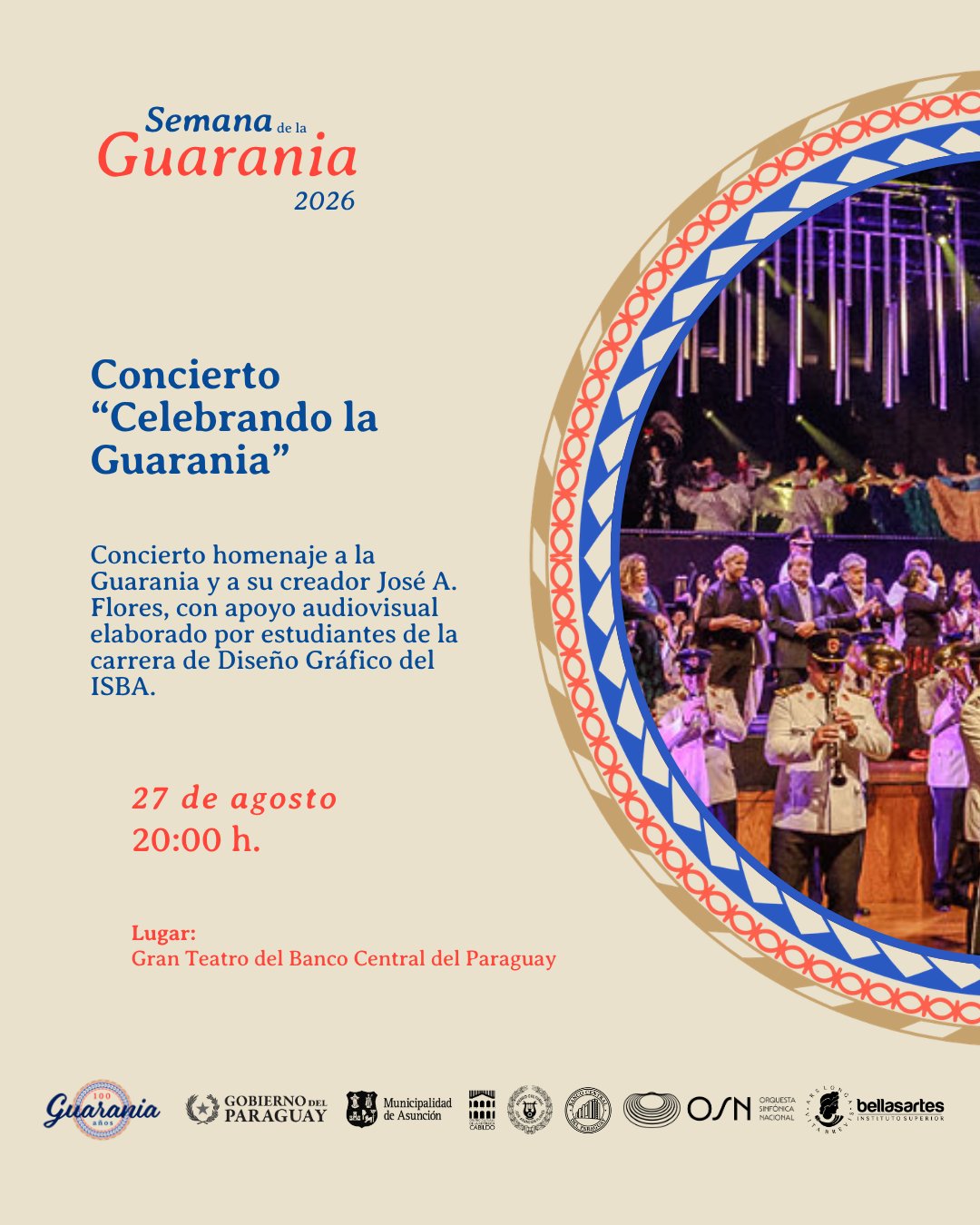 Concierto “Celebrando la Guarania”