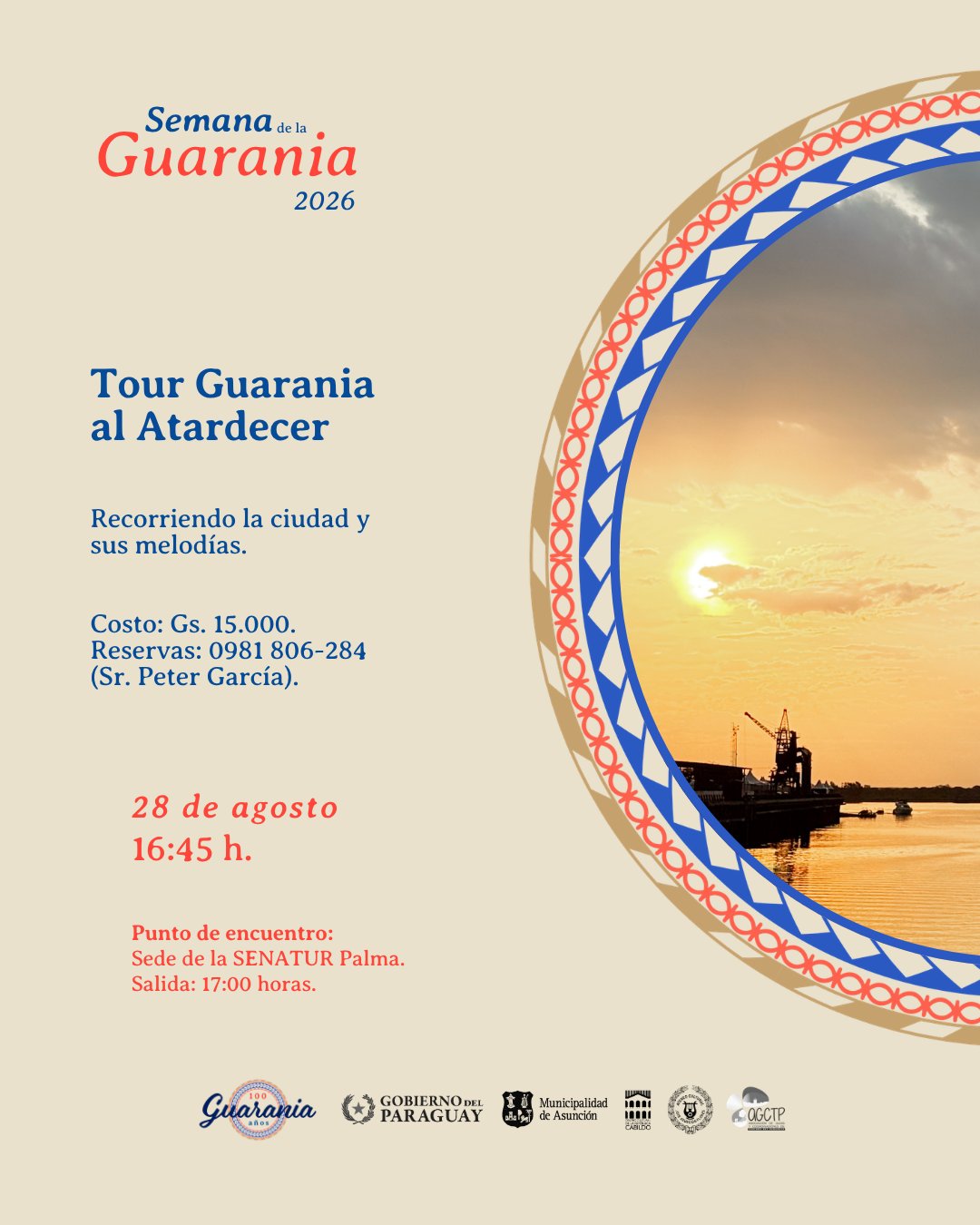 Tour Guarania al Atardecer