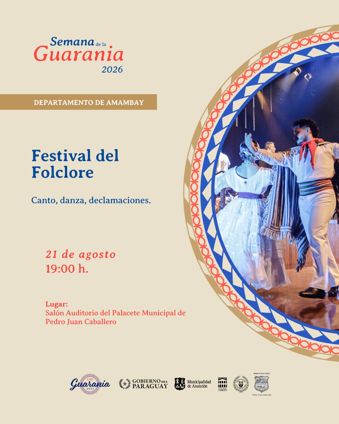 Festival del Folclore - Pedro Juan Caballero