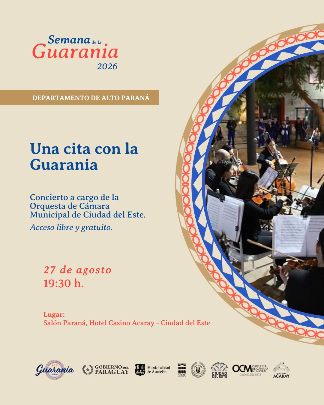 Una cita con la Guarania - Ciudad del Este