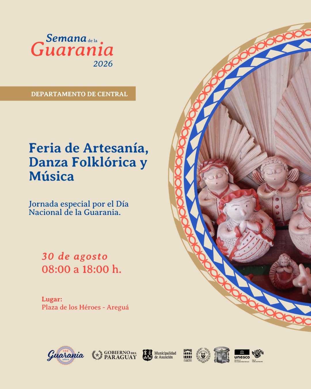 Feria de Artesanía, Danza Folklórica y Música - Areguá