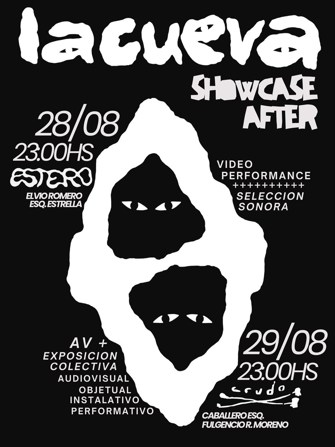 Showcase de La Cueva Radio x Crudo - Noche Viernes