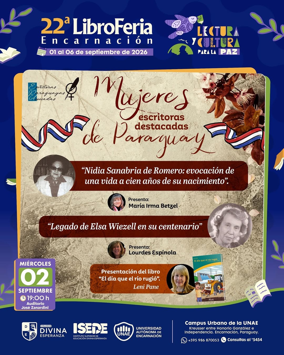 Mujeres escritoras destacadas de Paraguay