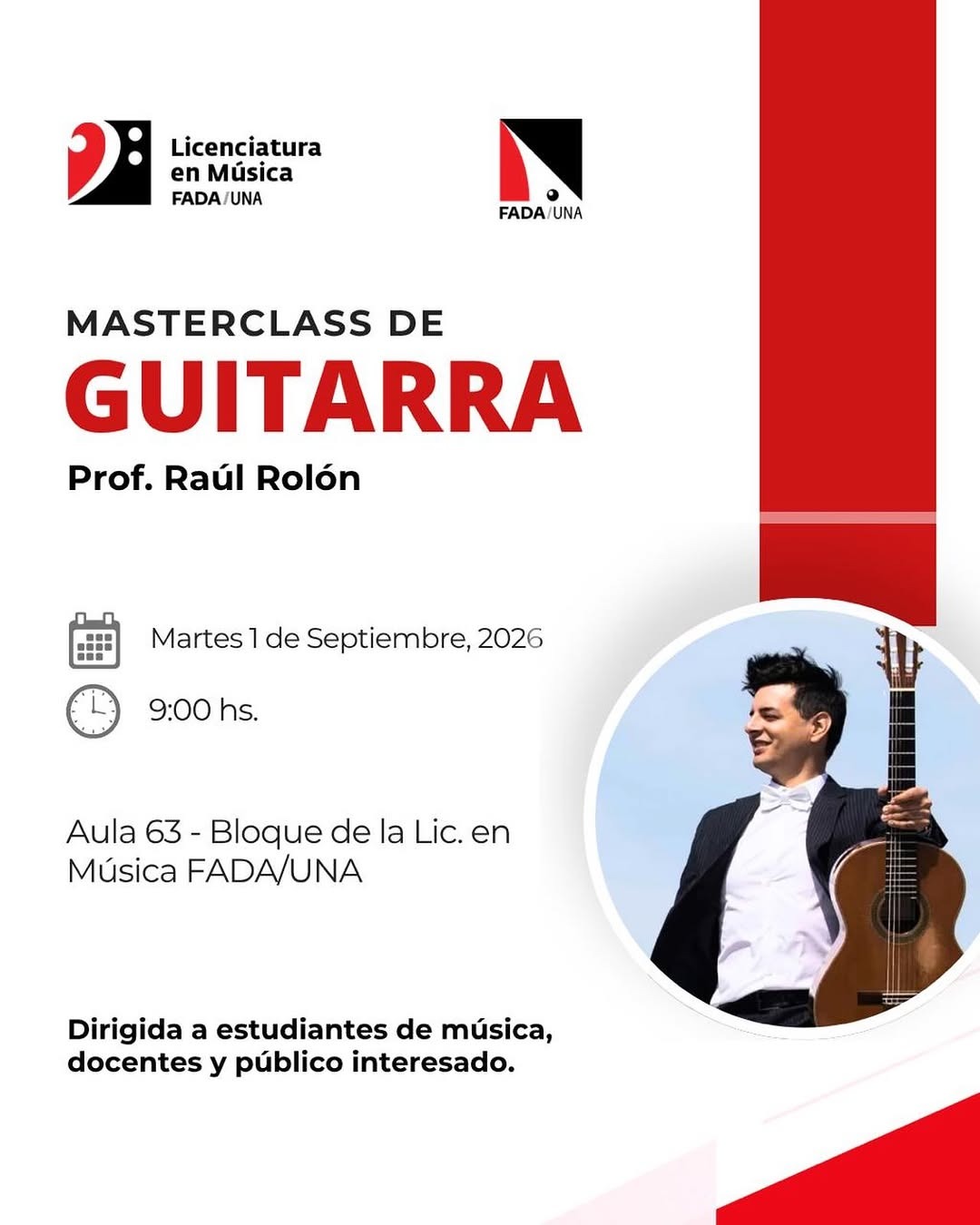 Masterclass de Guitarra con Raúl Rolón