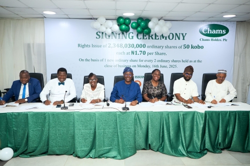 Chams HoldCo Announces ₦7.65Bn Capital Raise to Expand Digital Payments & Fintech Leadership in Africa